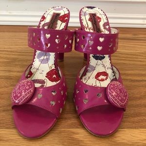 Betsey Johnson hot pink heels